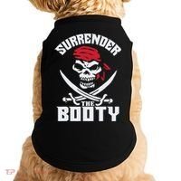 Funny Nice Booty Surrender The Booty Gift Doggie Tank thumb 0