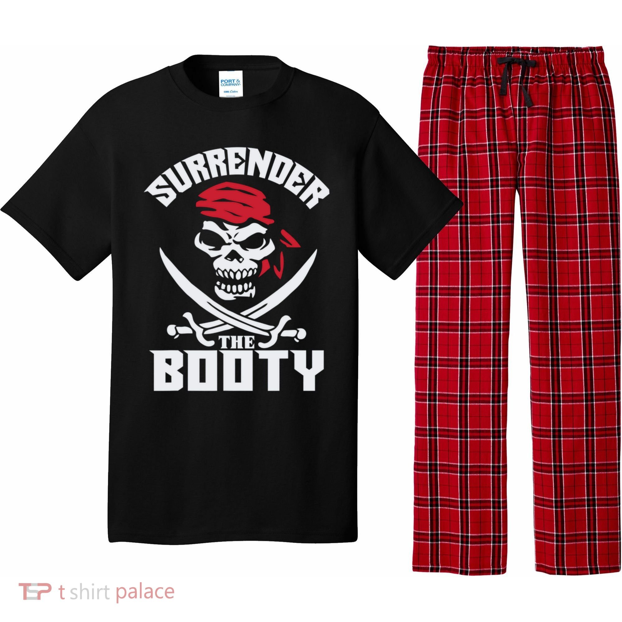 Funny Nice Booty Surrender The Booty Gift Pajama Set
