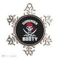 Funny Nice Booty Surrender The Booty Gift Ornament thumb 0