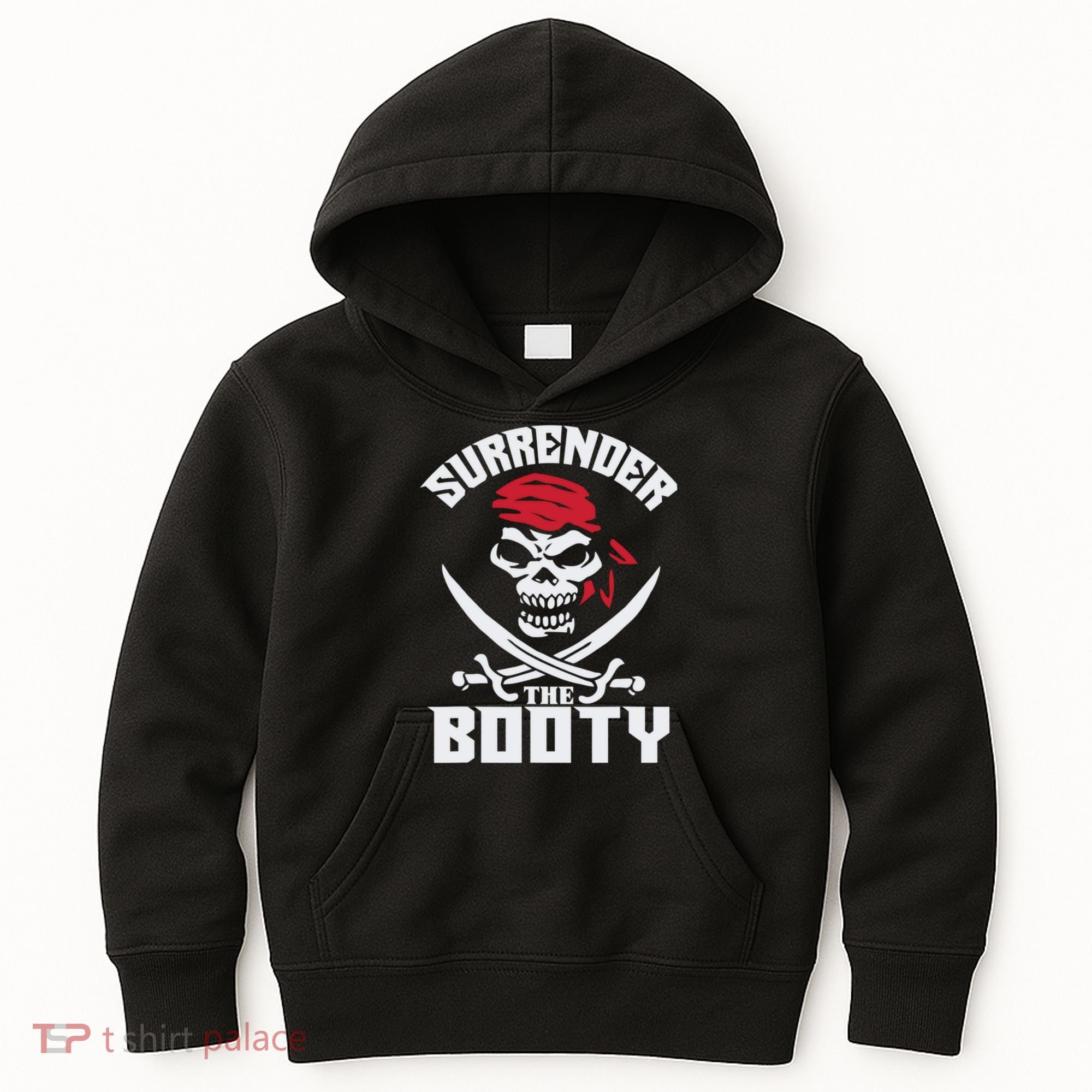 Funny Nice Booty Surrender The Booty Gift Kids Hoodie