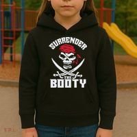 Funny Nice Booty Surrender The Booty Gift Kids Hoodie thumb 3