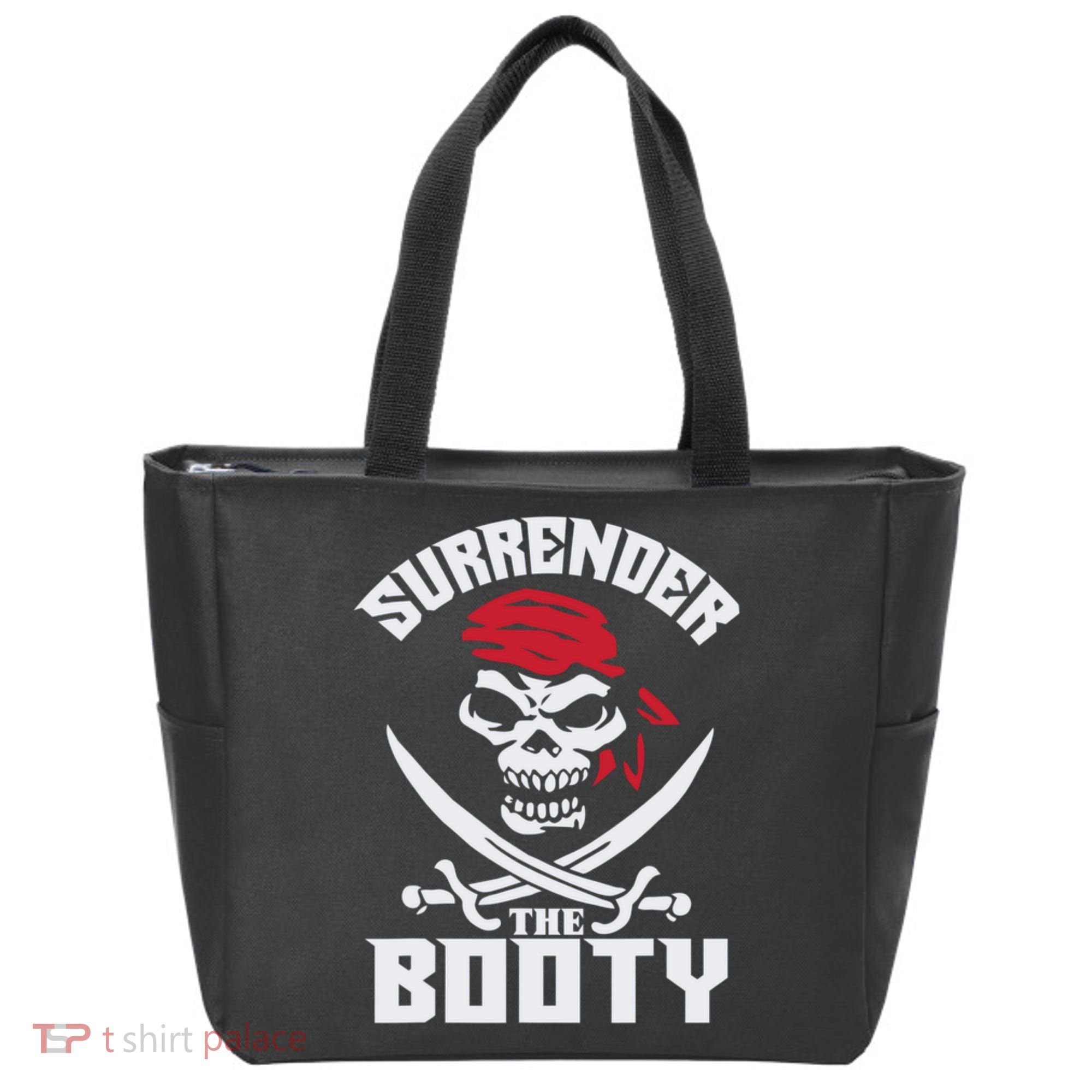 Funny Nice Booty Surrender The Booty Gift Tote Bag