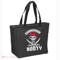 Funny Nice Booty Surrender The Booty Gift Tote Bag thumb 2