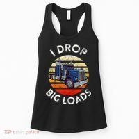 Funny  Novelty Big Rig Truck Drivers Trucker  Women's Tank Top thumb 0