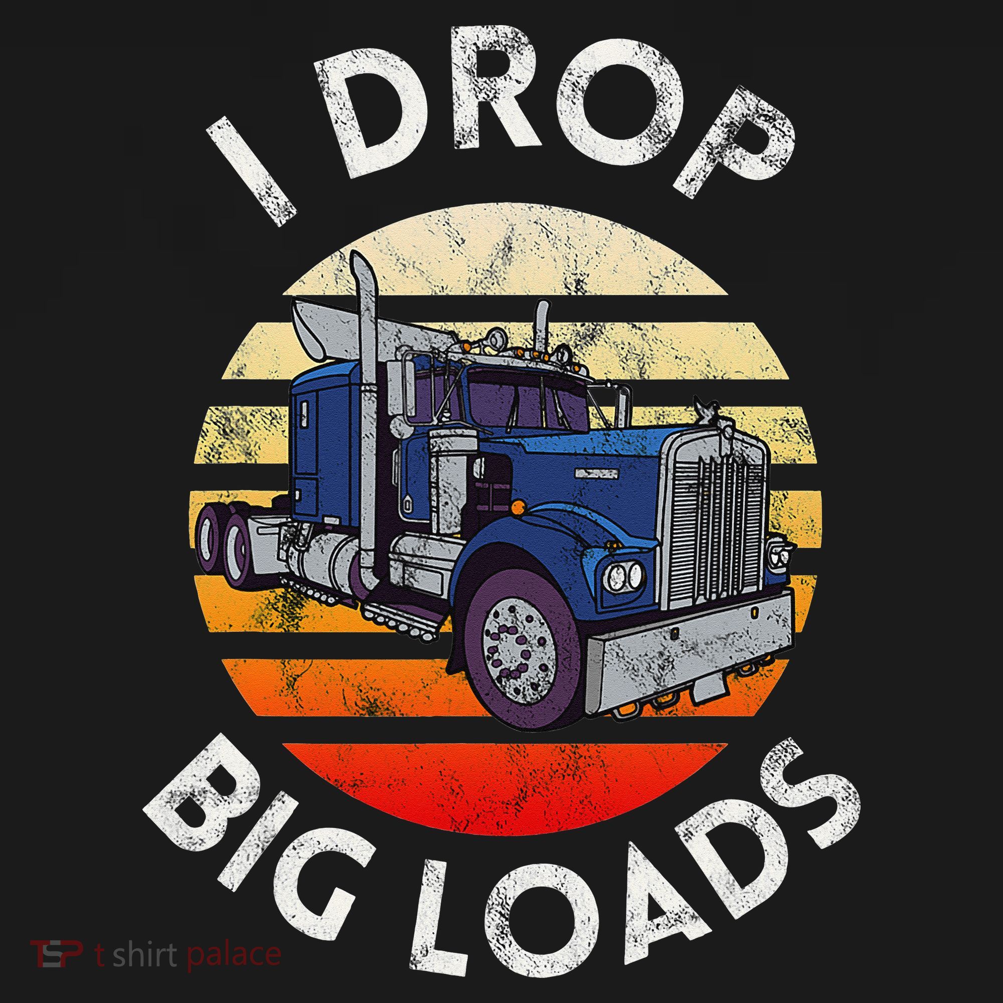Funny  Novelty Big Rig Truck Drivers Trucker  Women's Tank Top