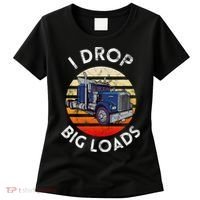 Funny  Novelty Big Rig Truck Drivers Trucker  Women's T-Shirt thumb 0