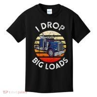 Funny  Novelty Big Rig Truck Drivers Trucker  Kids T-Shirt thumb 0