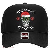 Feliz Navidad Bitchachos Funny Spanish Merry Christmas Skull TShirt Hat thumb 0