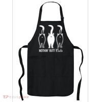 Funny Nothin' Butt Cats Butthole Cat Lover TShirt Apron thumb 0