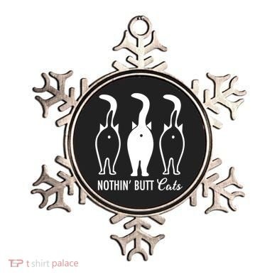 Funny Nothin' Butt Cats Butthole Cat Lover TShirt Ornament