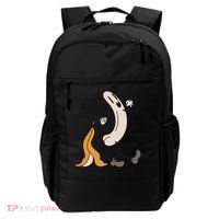 Funny Naked Banana Retro Cartoon 1 Backpack thumb 0