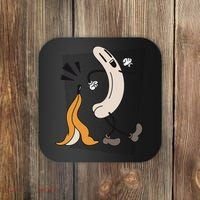 Funny Naked Banana Retro Cartoon 1 Coaster thumb 0