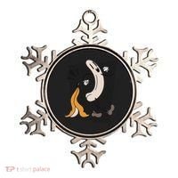 Funny Naked Banana Retro Cartoon 1 Ornament thumb 0
