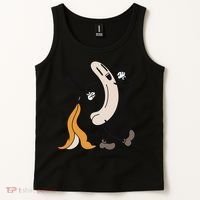 Funny Naked Banana Retro Cartoon 1 Tank Top thumb 2
