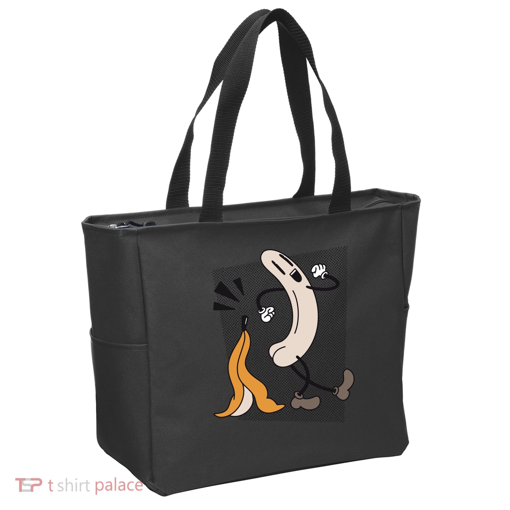 Funny Naked Banana Retro Cartoon 1 Tote Bag