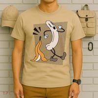 Funny Naked Banana Retro Cartoon 1 T-Shirt thumb 6