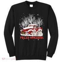 Feliz Navidog Bichon Frise Christmas Dog Lovers Feliz Navidad Sweatshirt thumb 0