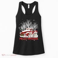 Feliz Navidog Bichon Frise Christmas Dog Lovers Feliz Navidad Women's Tank Top thumb 0
