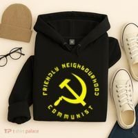 Friendly Neighbourhood Communist Funny Communism Hoodie thumb 4