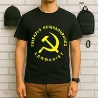 Friendly Neighbourhood Communist Funny Communism T-Shirt thumb 6
