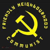 Friendly Neighbourhood Communist Funny Communism Women's Hoodie thumb 2