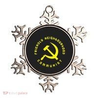 Friendly Neighbourhood Communist Funny Communism Ornament thumb 0