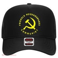 Friendly Neighbourhood Communist Funny Communism Hat thumb 0