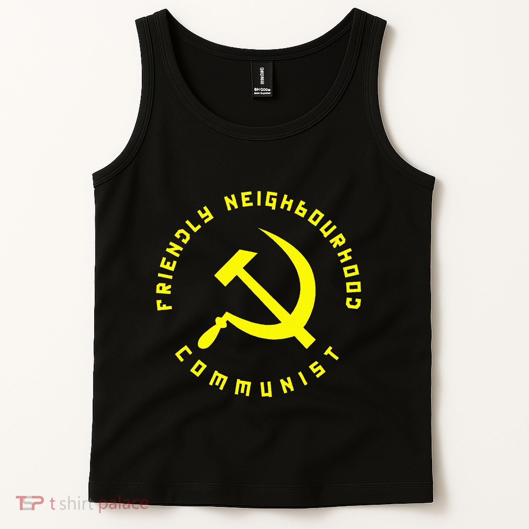 Friendly Neighbourhood Communist Funny Communism Tank Top