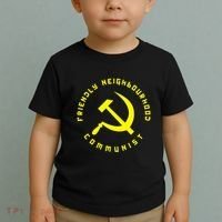 Friendly Neighbourhood Communist Funny Communism Toddler T-Shirt thumb 2