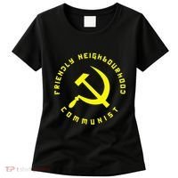 Friendly Neighbourhood Communist Funny Communism Women's T-Shirt thumb 0