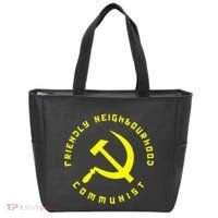 Friendly Neighbourhood Communist Funny Communism Tote Bag thumb 0