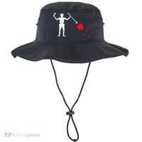 Funny North Carolina Pirate Flag Gift OBX Blackbeards Jolly Roger Gift Bucket Hat thumb 0