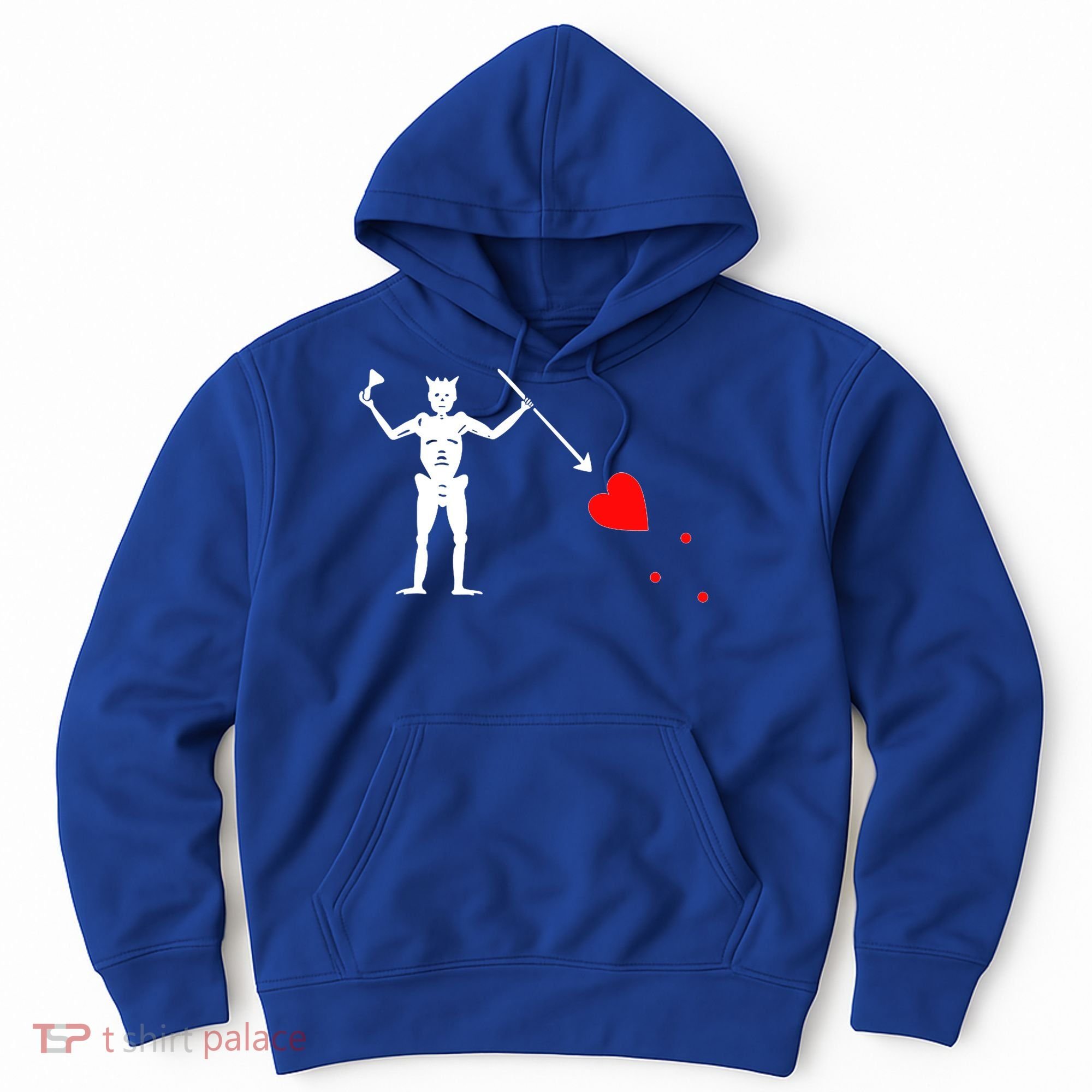 Funny North Carolina Pirate Flag Gift OBX Blackbeards Jolly Roger Gift Hoodie