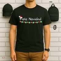 Feliz Navidad Christmas TShirt T-Shirt thumb 6