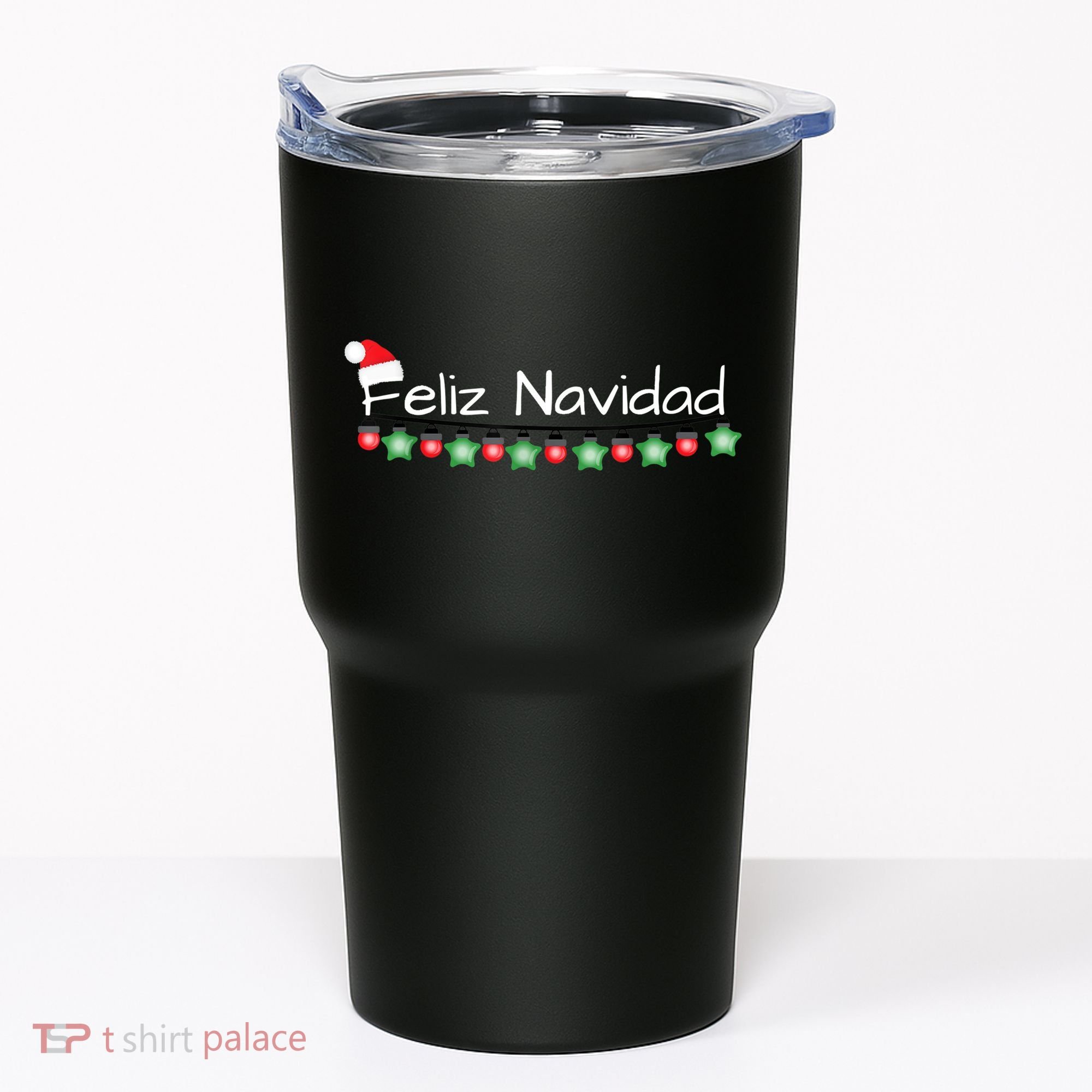 Feliz Navidad Christmas TShirt Tumbler