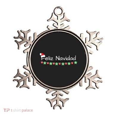 Feliz Navidad Christmas TShirt Ornament