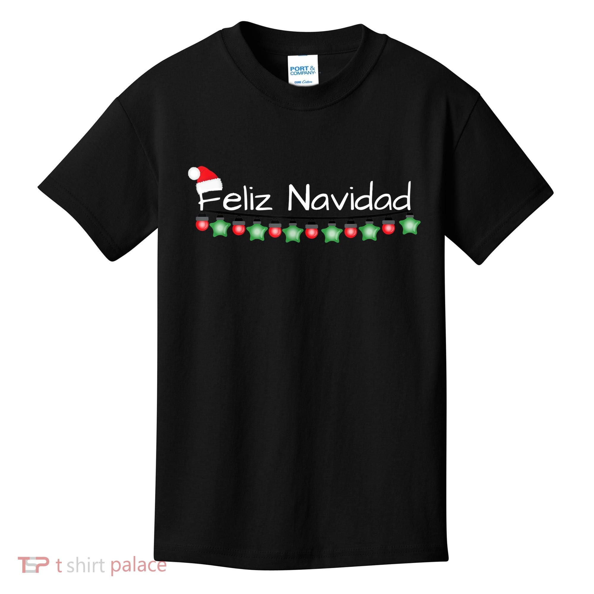 Feliz Navidad Christmas TShirt Kids T-Shirt
