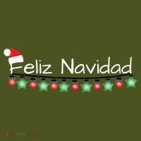 Feliz Navidad Christmas TShirt The Baniff Cuffed Pom Beanie thumb 2