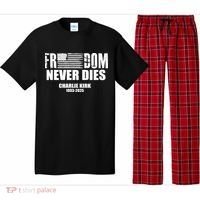 Freedom Never Dies Charlie Kirk 1993-2025 Pajama Set thumb 0