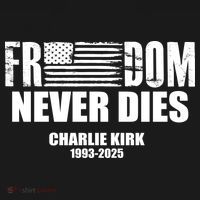 Freedom Never Dies Charlie Kirk 1993-2025 Women's Hoodie thumb 2