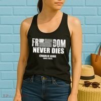 Freedom Never Dies Charlie Kirk 1993-2025 Women's Tank Top thumb 2