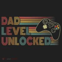 Funny New Dad Dad Level Unlocked Gaming Gamer Dad Tumbler thumb 3