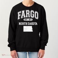 Fargo North Dakota Est 1871 Varsity Women's Sweatshirt thumb 0