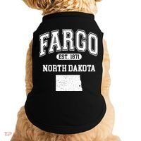 Fargo North Dakota Est 1871 Varsity Doggie Tank thumb 0