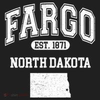 Fargo North Dakota Est 1871 Varsity Beanie thumb 2