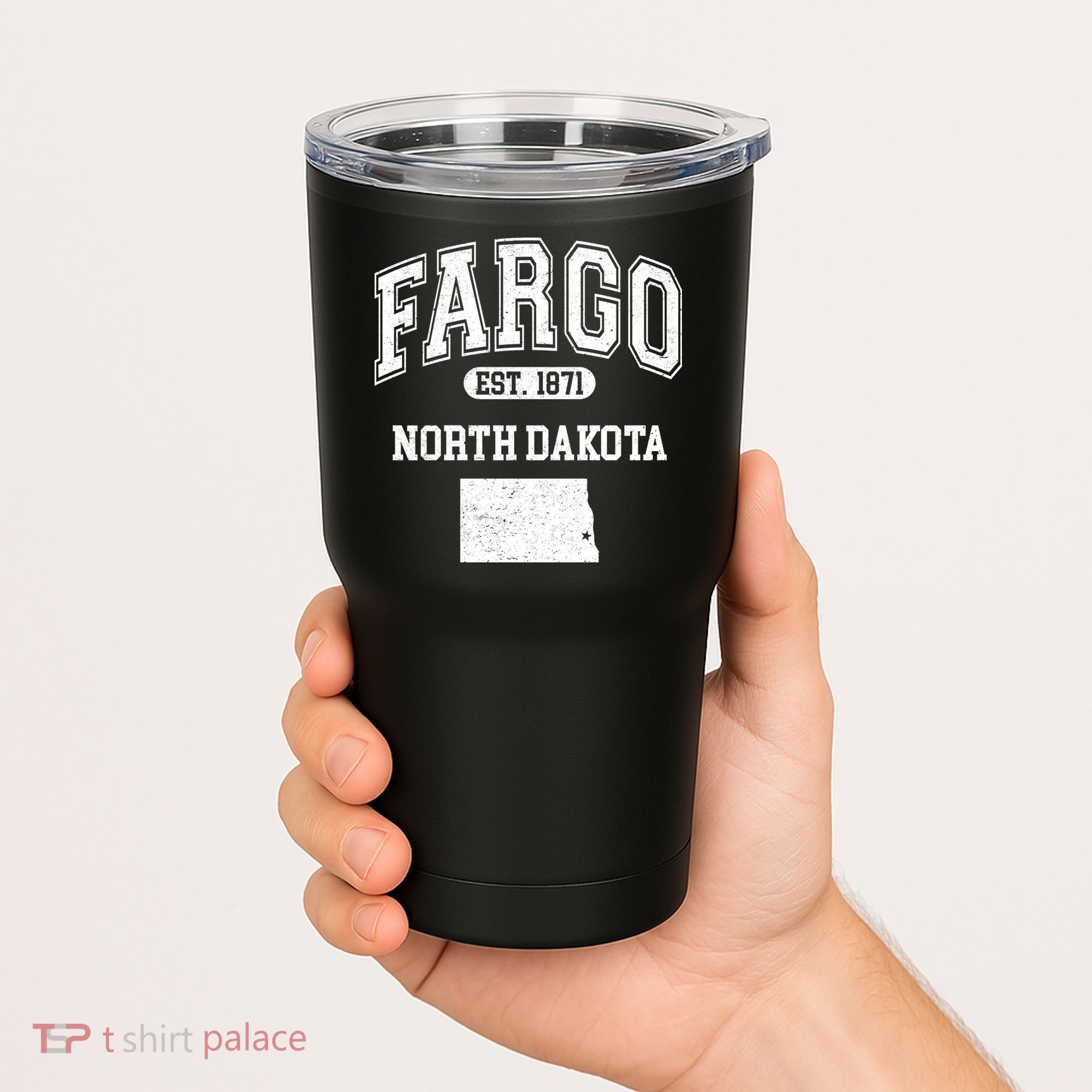 Fargo North Dakota Est 1871 Varsity Tumbler