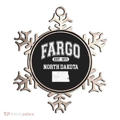 Fargo North Dakota Est 1871 Varsity Ornament