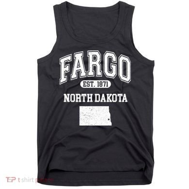 Fargo North Dakota Est 1871 Varsity Tank Top