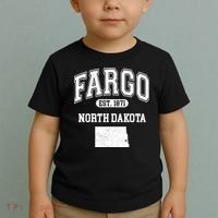 Fargo North Dakota Est 1871 Varsity Toddler T-Shirt thumb 2