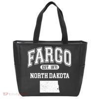 Fargo North Dakota Est 1871 Varsity Tote Bag thumb 0